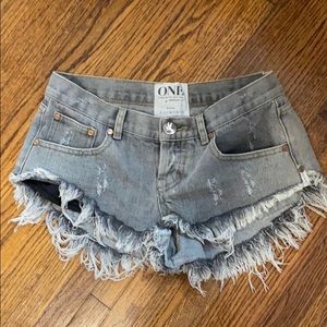 One Teaspoon cut offs